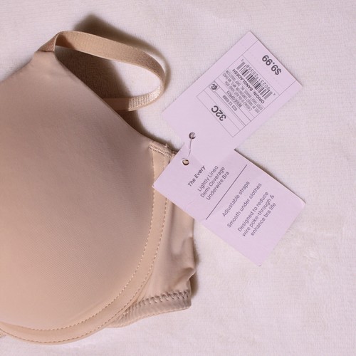 Auden Womens The Everyday Bra Underwire Nude Beige Size 32C - Picture 4 of 5