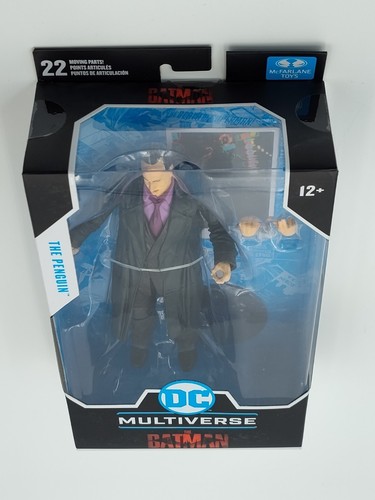✔️🐧🆕BRAND NEW 🌐DC Multiverse The Batman - The Penguin McFarlane - SER PICS📸 - Picture 17 of 18