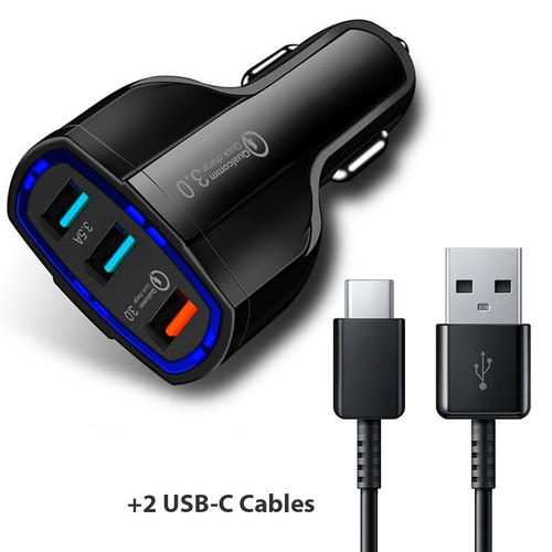 USB Fast Charger Car Adapter For iPhone 16 15 Pro Max / Galaxy S24 S23 S22 Ultra - Picture 19 of 30