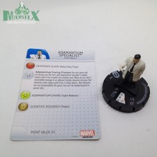Heroclix Deadpool set Adamantium Specialist 207 Gravity Feed figure w/card 