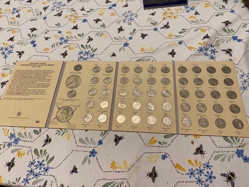 50 state quarters - a  complete set in a Littleton coin folder, reduced price. - Picture 1 of 6