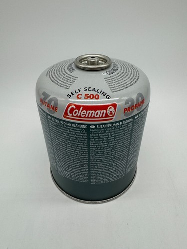 6x Coleman C500 Gaskartusche 440g Schraubkartusche Butan Propangasgemisch 7/16" - Bild 1 von 3