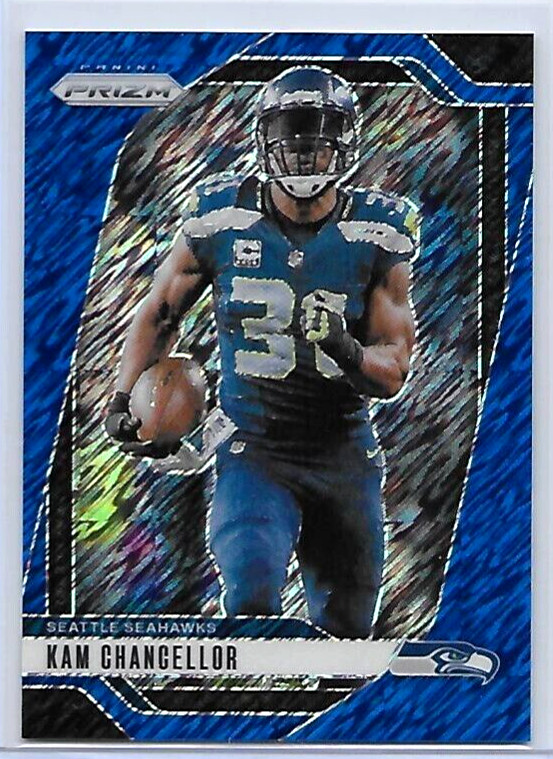 2024 PANINI PRIZM CHOICE KAM CHANCELLOR BLUE SHIMMER PRIZM 14/25 RARE SSP