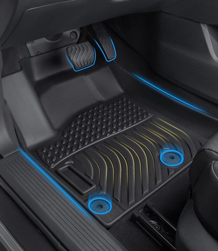 Car Floor Mats Liners for Nissan Altima 2014-2018 Durable Odorless Front Rear - Picture 3 of 9