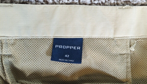 Pantalones Cortos de Golf Propper Para Hombres 42 Caqui Táctico Carga Bermudas Ligeros Frente Plano - Imagen 2 de 12