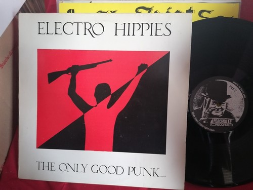 ELECTRO HIPPIES The only good PUNK LP 1988 UK First Pressing MINT- + POSTER - Picture 2 of 3
