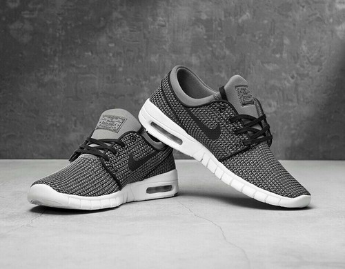Nike SB Stefan Janoski Max - 2018 - Gunsmoke - Size UK 10.5 (EU 45.5) US 11.5 - Picture 17 of 23
