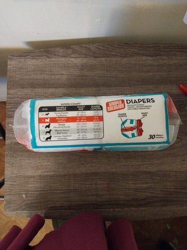 Simple Solution True Fit Hundewegwindeln für Frauen 30 Stück, weiß - Bild 2 von 5