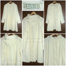 Et Dieu Crea La Femme Hooded Trenchcoat - Size 38 [10/12] - Good Order