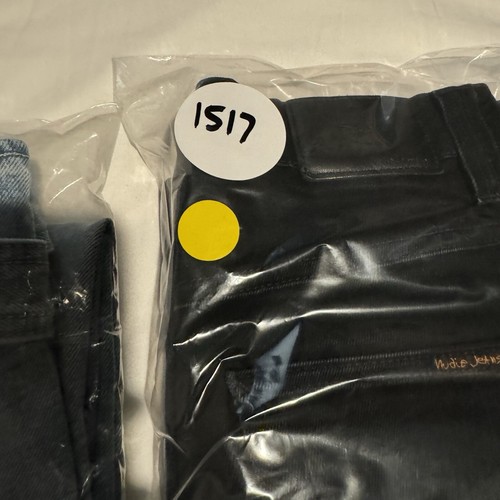 Nudie Jeans Co. GRIM TIM Anello Nero Slim Fit Cotone Organico - 29x34 Adatto 28x26 - Foto 19 di 19