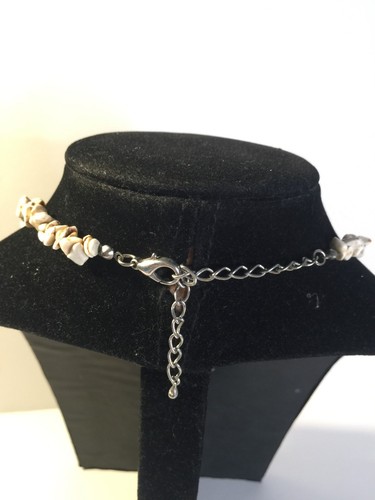 Collana grossa donna / pietra naturale choker - Foto 3 di 4