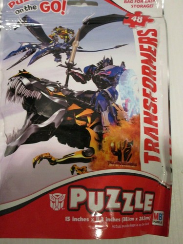 NEW Hasbro Puzzle on the Go, "Transformers" - Picture 2 of 3