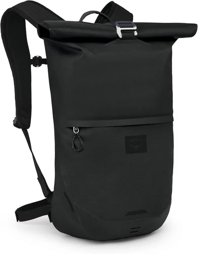 Osprey Metron 25L Waterproof Commuter Bike Backpack, Raven Black