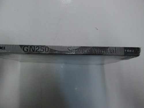 1985 86 87 1988 Suzuki GN250 Servicio Reparación Taller Manual Nuevo Fábrica - Imagen 3 de 4