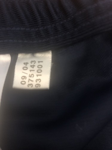 vintage Adidas Track Pants Men's size L Blue White - Picture 7 of 9