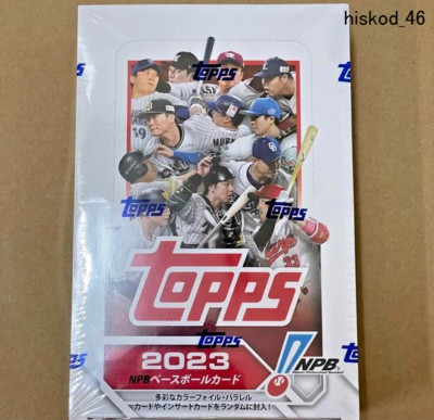Topps 2023 NPB Professional Baseball Trading Card Japan 24 Pack