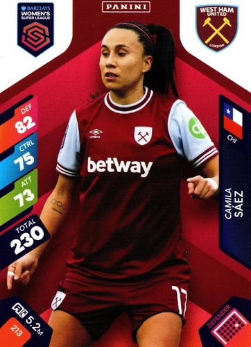 Panini Adrenalyn XL Women's Super League WSL 2025 25 Base Team Trading Cards - Picture 224 of 236
