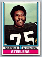 🏈1974 Topps #40 Joe Greene🏈EX - NICE COLOR!! 🏈