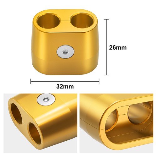 Gold Throttle Cable Hose Guide Guard For Suzuki DRZ400 400E 400S 400SM 2000-2017 - Bild 3 von 7