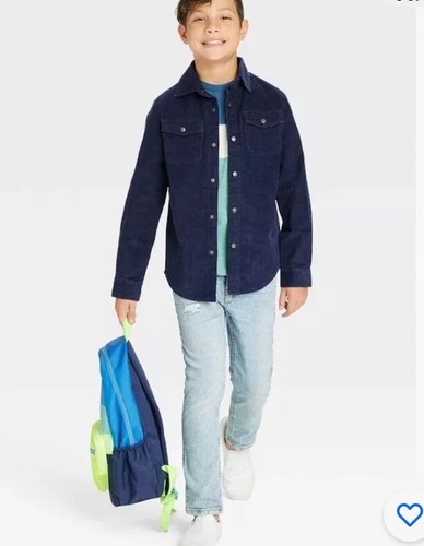 Boys Long Sleeve Button-down Corduroy Shacket ~ Cat & Jack M (8/10) - Picture 3 of 3