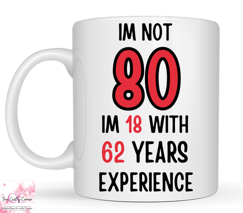 70th Birthday Personalised Mug Tea Gift Novelty Funny Present Coffee Gifts ideas - Foto 12 di 14
