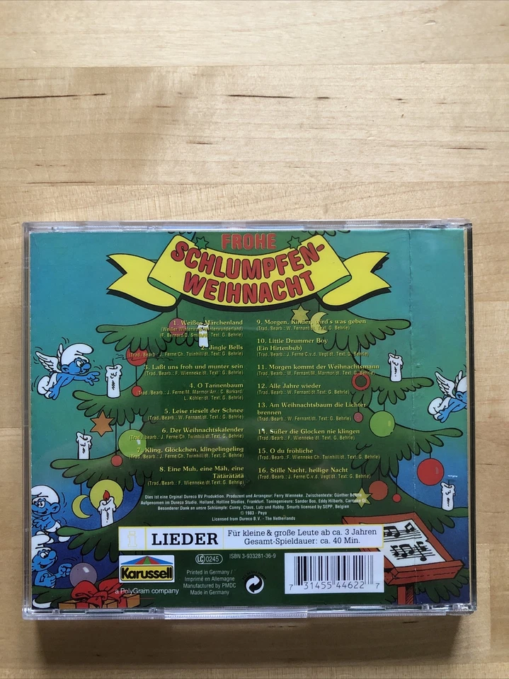 Die Schlümpfe - Frohe Schlumpfen-Weihnacht, CD - Bild 2 von 2