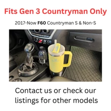 Mini Cooper Countryman Cup Holder Extender F60 Gen 3 2017 - 2024