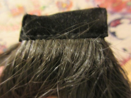Vintage Flex a Curl by Carousel Pin On Hair Pieces Dark Brown/Black - Picture 4 of 7