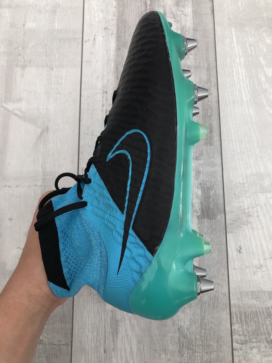 Nike Magista Obra SG ACC Blue Black Leather US7 UK6 EUR40