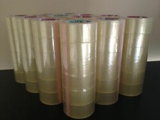 2"X110 Yards Clear Sealing Tape Packing Tape Packaging Tapes 72 Rolls