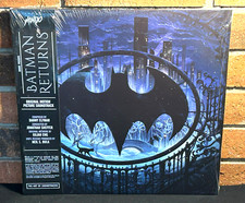 BATMAN RETURNS - Soundtrack, Limited 180G 2LP BLACK VINYL Gatefold + OBI New!