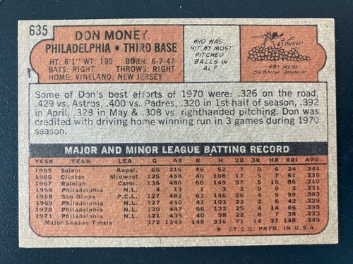 1972 Topps Baseball High Numbers 526-656 - FROM SCANS Various Grades - Picture 95 of 105