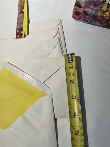 Papelería vintage con sobres bandas florales 14 hojas 10 sobres en caja - Imagen 9 de 11