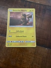 Detective Pikachu SM190 Sm Holo