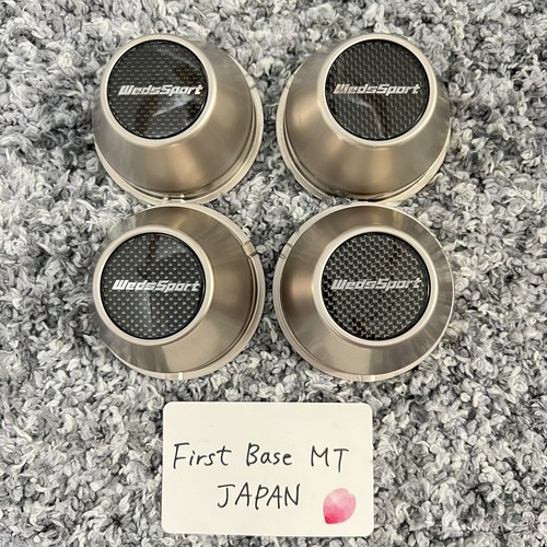 Weds WedsSport  Center Caps 4 Set 52059 for TC105N TC105X PCD 114.3 from Japan - Picture 1 of 7