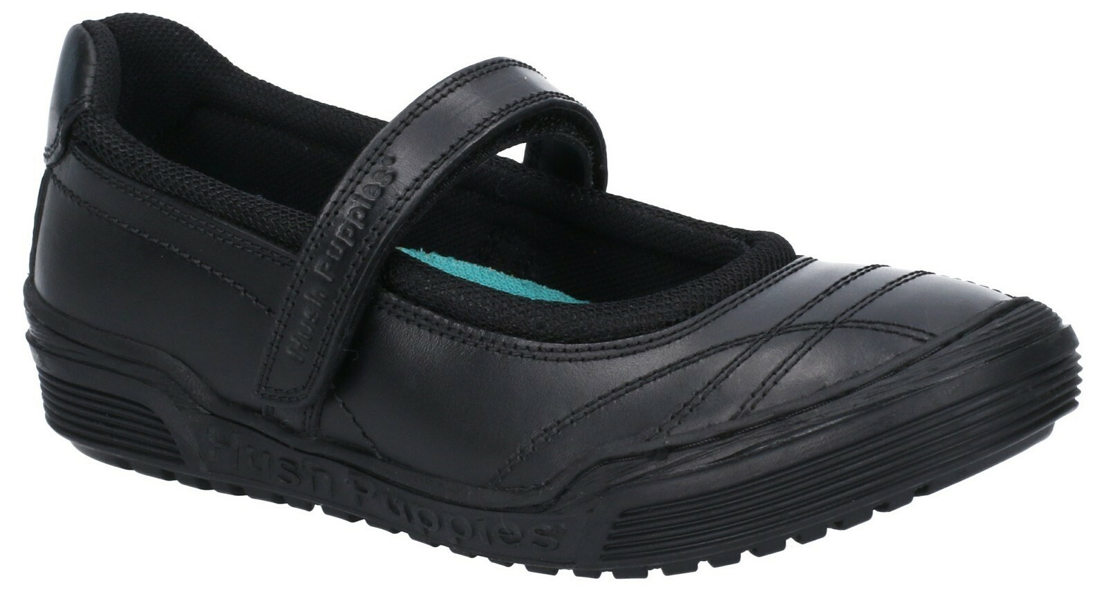 Hush Puppies Da Donna Amelia SNR Velcro Scuola Sautope Hush Puppies Da Donna Amelia SNR Velcro Scuola Sautope