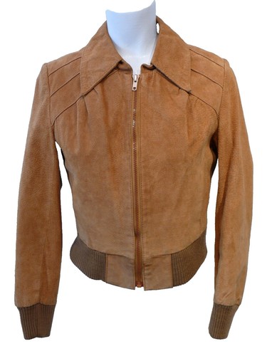 【vintage 】1970年代 Char ジャケット Vintage 1970's Char Handpainted Whipstitched Suede Jacket