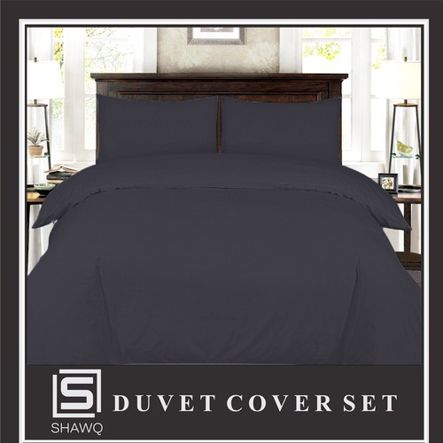 4 PCS Duvet Cover Set With Fitted Sheet & Pillowcases King Double Clearance Sale - Picture 5 of 8