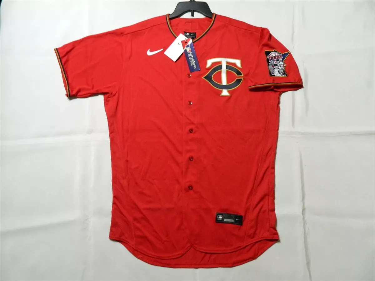 Authentic Minnesota Twins FLEX BASE Alternate Red Jersey 56 Reg