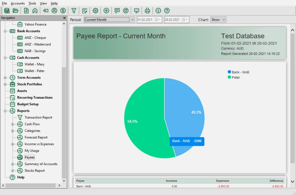 Software de contabilidad para pequeñas empresas Windows y MacOS contabilidad presentación de impuestos IRS Foto 4 de 4