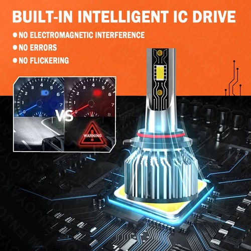 For Dodge Durango 2011-2012 6Pcs LED Headlight Bulb High Low Beam+Fog Light Kits - Foto 2 di 11