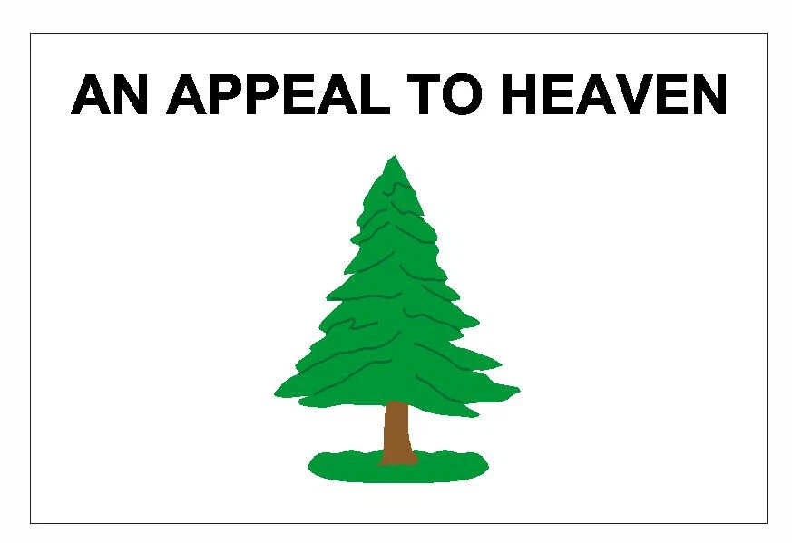 WINTER PARK PRODUCTS Pine Tree Flag Historical Flag Sticker Decal F653 An Appeal To Heaven