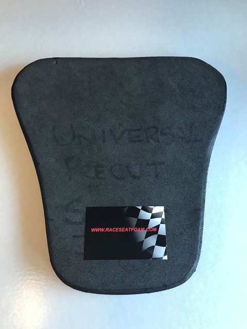 Race Seat Foam Universal Fit Race Seat Unit Foam Self Adhesive 10mm Thick Race Seat Foam Universal Fit Race Seat Unit Foam Self Adhesive 10mm Thick