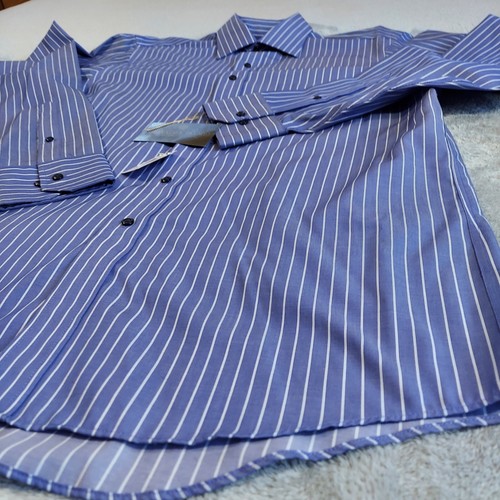 NWT Donald Trump Shirt Mens 16 XL Blue Button Down Dress Shirt President USA NEW - Picture 7 of 12