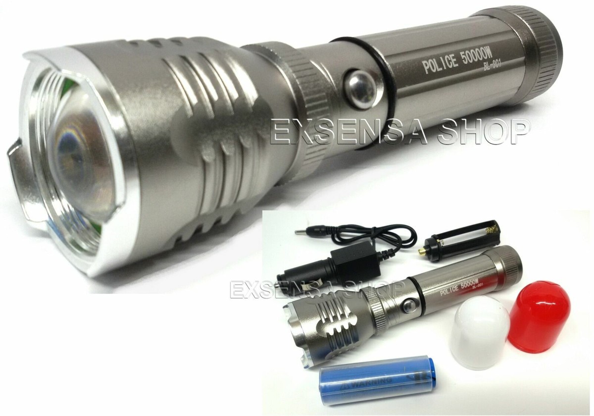 TORCIA TATTICA MILITARE CREE LED 1000 LUMENS XENON CON ZOOM - Foto 6