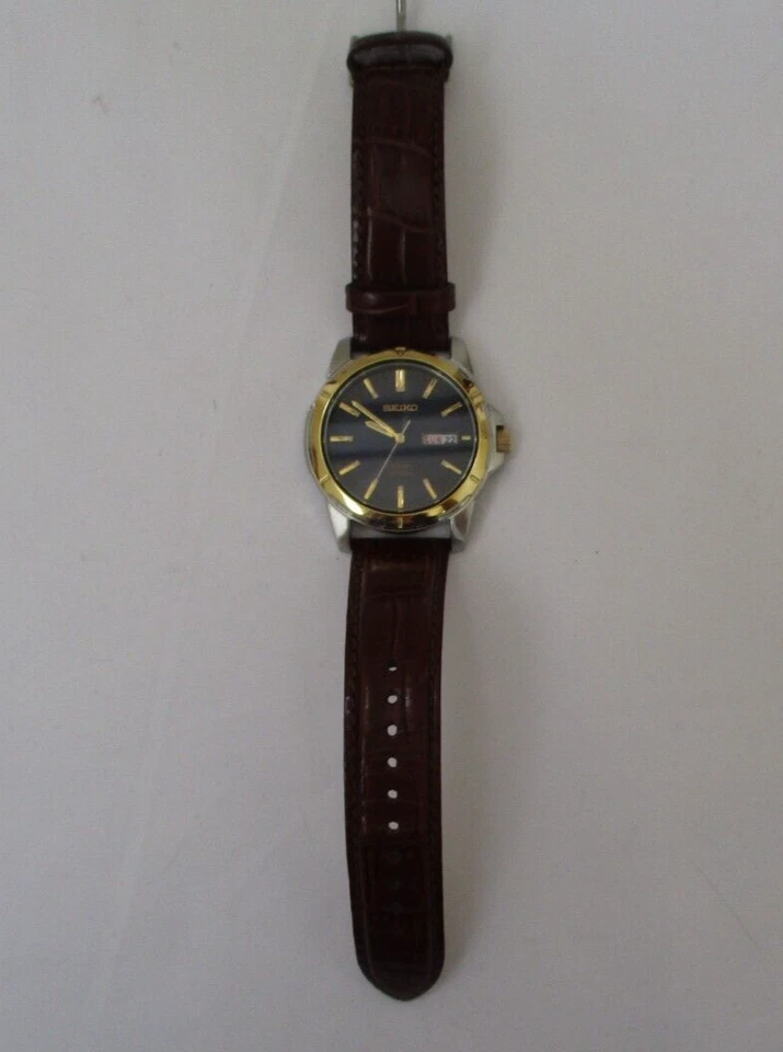 Seiko Solar Hombre Vintage V158 0ad0 Foto 2 de 3