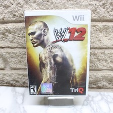 WWE '12 (Nintendo Wii, 2011) COMPLETE