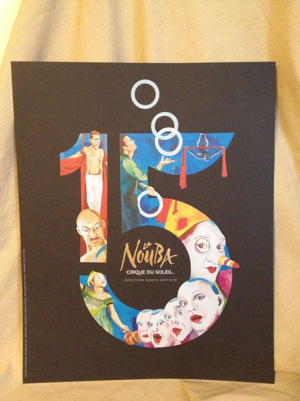 Limited Edition Cirque Du Soleil La Nouba poster