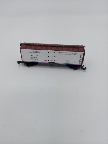 N Scale Red Caboose RN-18206-6 MDT Merchants Despatch Wood Ice Reefer #6364 - Picture 5 of 13