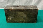 VINTAGE ANTIQUE WW1 ERA US MILITARY M1917 Machine Gun WOOD AMMO BOX